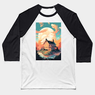 Evening Sky Baseball T-Shirt